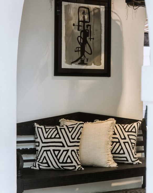 Abstract Cushion Cover – Geometric / Lines