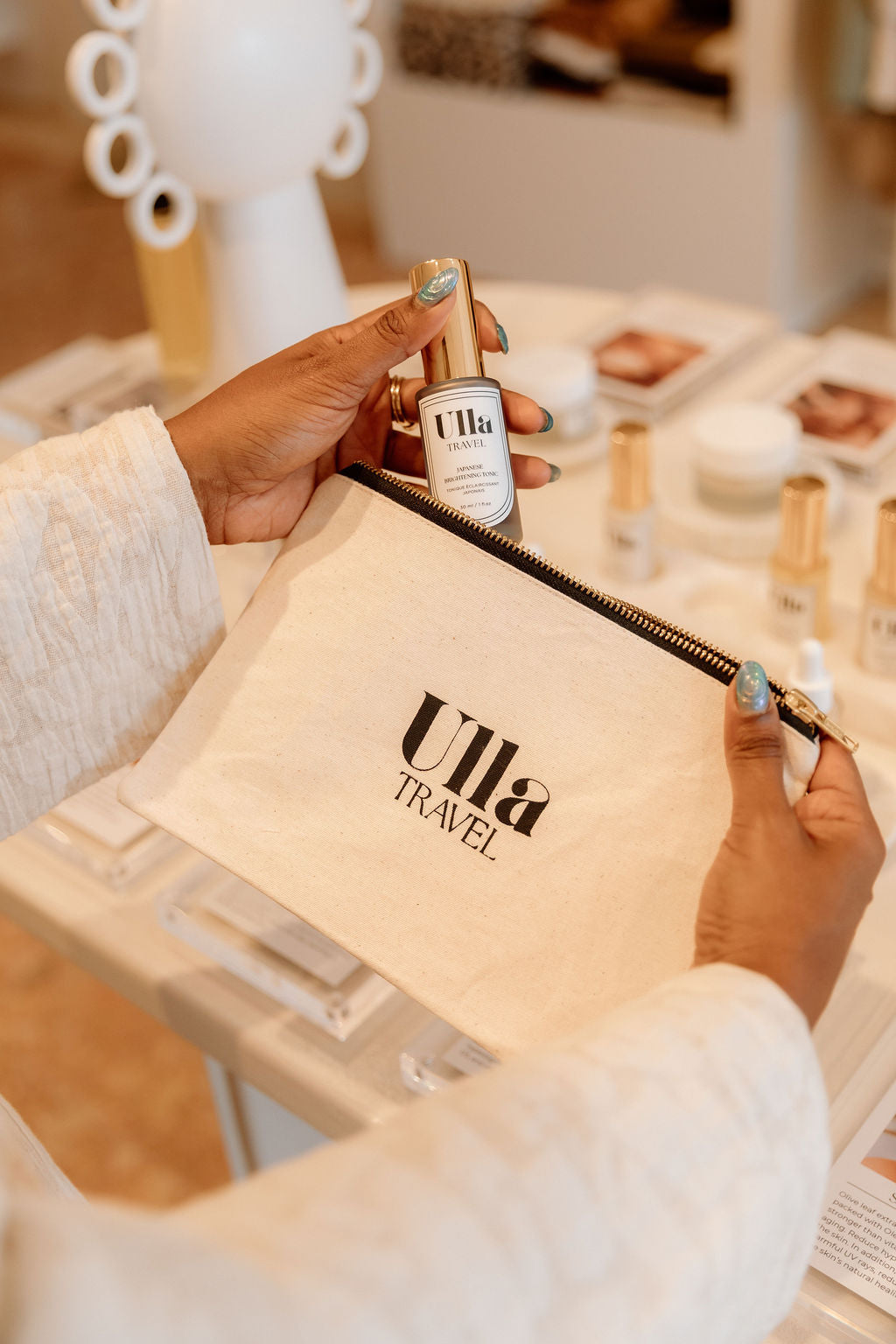 Ulla Travel case - Photo by Hayleyalicephoto