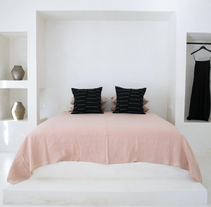 Italian Linen Coverlet